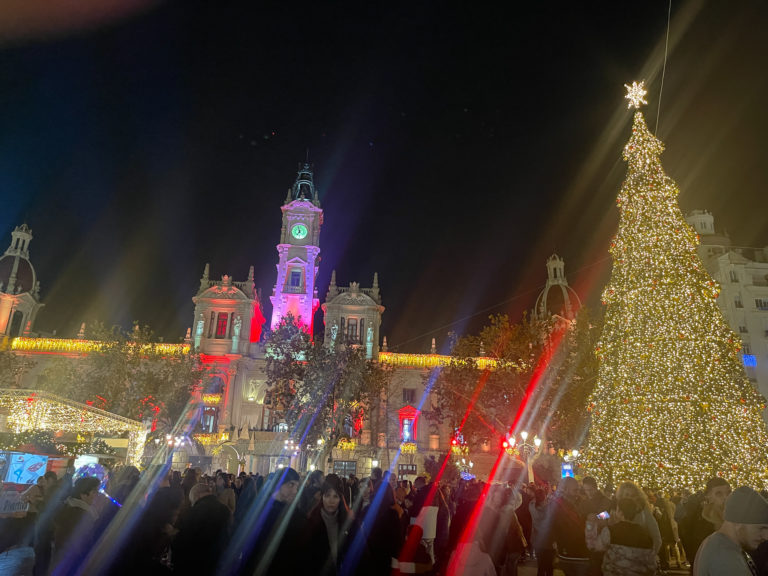 Ayuntamiento at Xmas